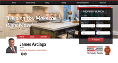 Desktop Screenshot of jamesarciaga.com